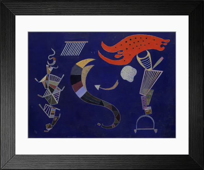 Framed Print : The Arrow, 1943. Creator: Kandinsky, Wassily Vasilyevich (1866-1944) Framed Print : The Arrow, 1943. Creator: Kandinsky, Wassily Vasilyevich (1866-1944)