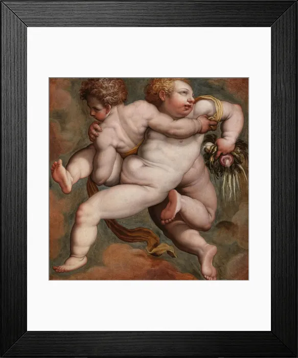 Framed Print : Allegory of Winter. Creator: Vasari, Giorgio (1511-1574)