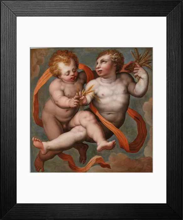Framed Print : Allegory of Summer. Creator: Vasari, Giorgio (1511-1574) Framed Print : Allegory of Summer. Creator: Vasari, Giorgio (1511-1574)