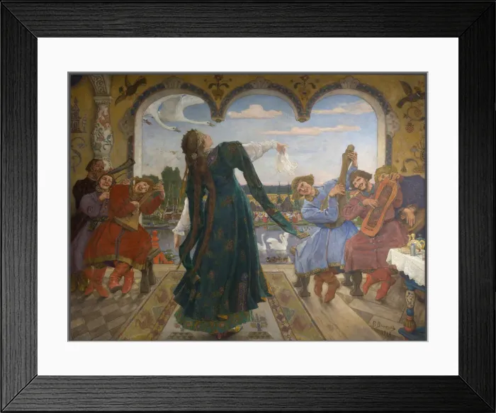 Framed Print : The Frog Princess, 1901-1918. Creator: Vasnetsov, Viktor Mikhaylovich (1848-1926) Framed Print : The Frog Princess, 1901-1918. Creator: Vasnetsov, Viktor Mikhaylovich (1848-1926)