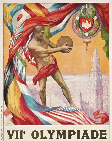 The 1920 Summer Olympics in Antwerp, 1920. Creator: Ven, Walter van der (1884-1950)