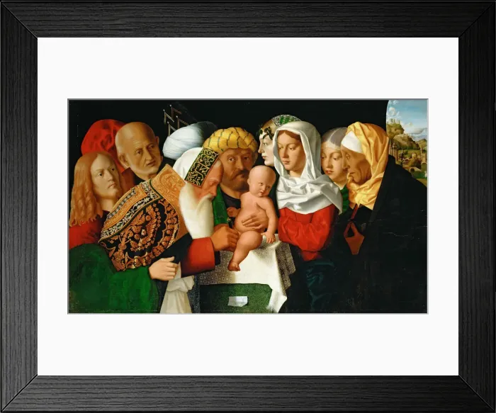Framed Print : The circumcision of Christ, ca 1506. Creator: Veneto, Bartolomeo (1502-1555) Framed Print : The circumcision of Christ, ca 1506. Creator: Veneto, Bartolomeo (1502-1555)