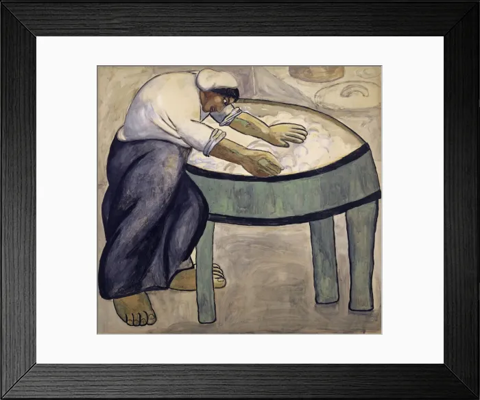 Framed Print : The Washerwoman, 1911. Creator: Malevich, Kasimir Severinovich (1878-1935) Framed Print : The Washerwoman, 1911. Creator: Malevich, Kasimir Severinovich (1878-1935)