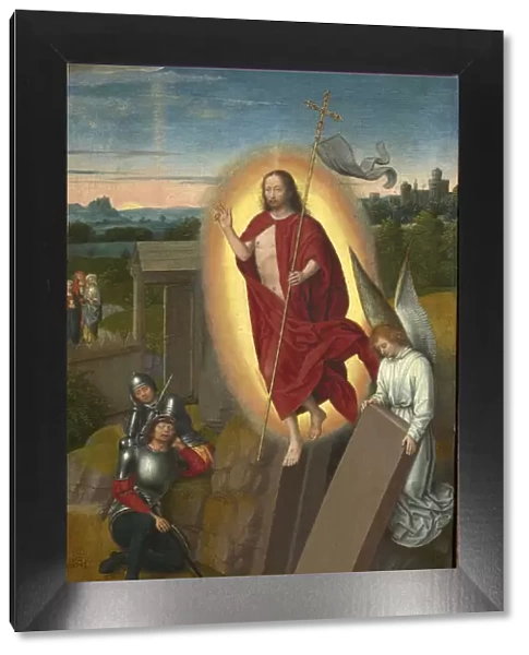 Calvary Triptych: The Resurrection, right wing, 1480s. Creator: Memling, Hans