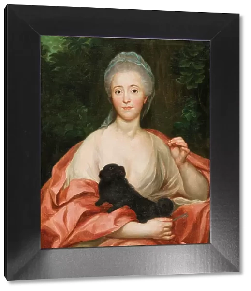 Portrait of Duchess Mariana de Silva-Bazan y Sarmiento (1739-1784), with dog
