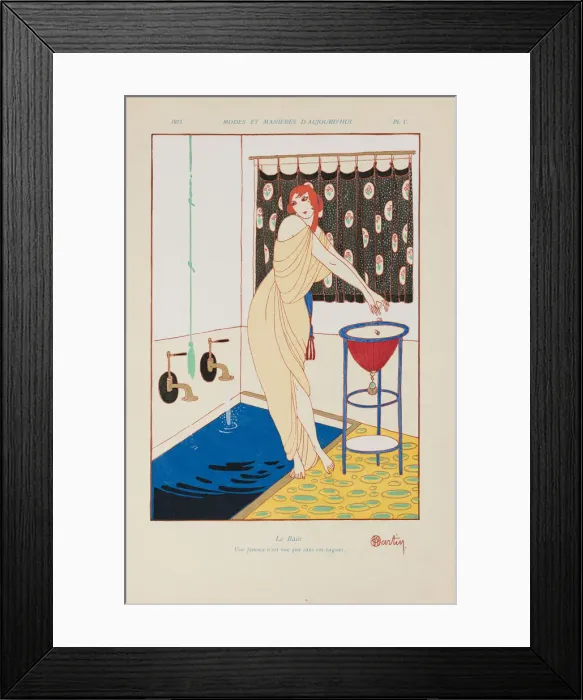 Framed Print : Modes et manieres d aujourd hui, 1913. Creator: Martin, Charles (1884-1934) Framed Print : Modes et manieres d aujourd hui, 1913. Creator: Martin, Charles (1884-1934)