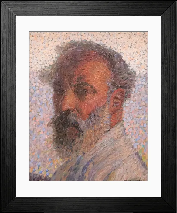 Framed Print : Self-Portrait, c. 1912. Creator: Martin, Henri (1860-1943) Framed Print : Self-Portrait, c. 1912. Creator: Martin, Henri (1860-1943)