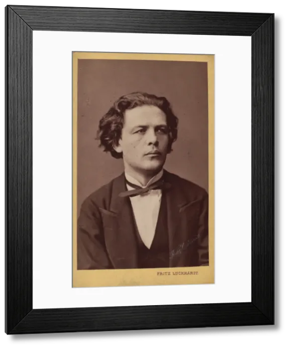 Framed Print : Portrait of the composer Anton Rubinstein (1829-1894), c. 1870 Framed Print : Portrait of the composer Anton Rubinstein (1829-1894), c. 1870