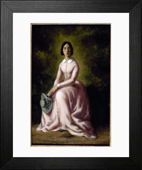 Framed Print : Portrait of the singer and composer Pauline Viardot (1821-1910) Framed Print : Portrait of the singer and composer Pauline Viardot (1821-1910)