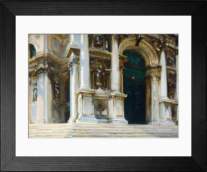 Framed Print : Santa Maria della Salute in Venice, 1909. Creator: Sargent, John Singer (1856-1925) Framed Print : Santa Maria della Salute in Venice, 1909. Creator: Sargent, John Singer (1856-1925)