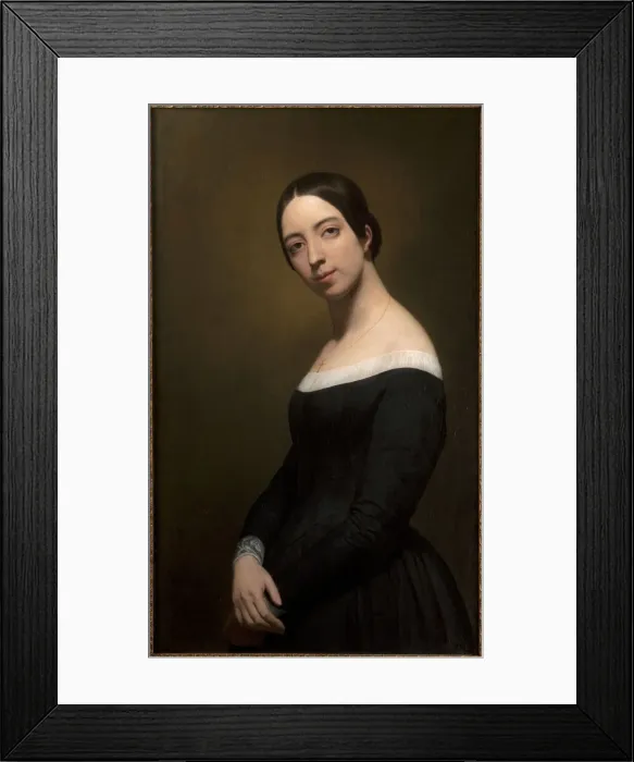 Framed Print : Portrait of the singer and composer Pauline Viardot (1821-1910), 1840 Framed Print : Portrait of the singer and composer Pauline Viardot (1821-1910), 1840