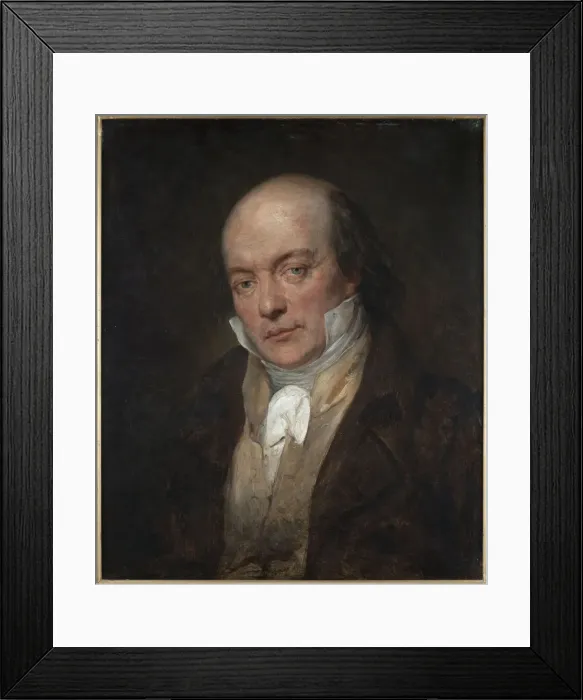 Framed Print : Portrait of Pierre-Jean de Beranger (1780-1857), 1828 Framed Print : Portrait of Pierre-Jean de Beranger (1780-1857), 1828