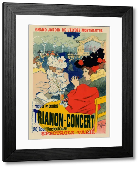 Framed Print : Trianon-Concert, 1894-1895. Creator: Meunier, Henri Georges (1873-1922) Framed Print : Trianon-Concert, 1894-1895. Creator: Meunier, Henri Georges (1873-1922)