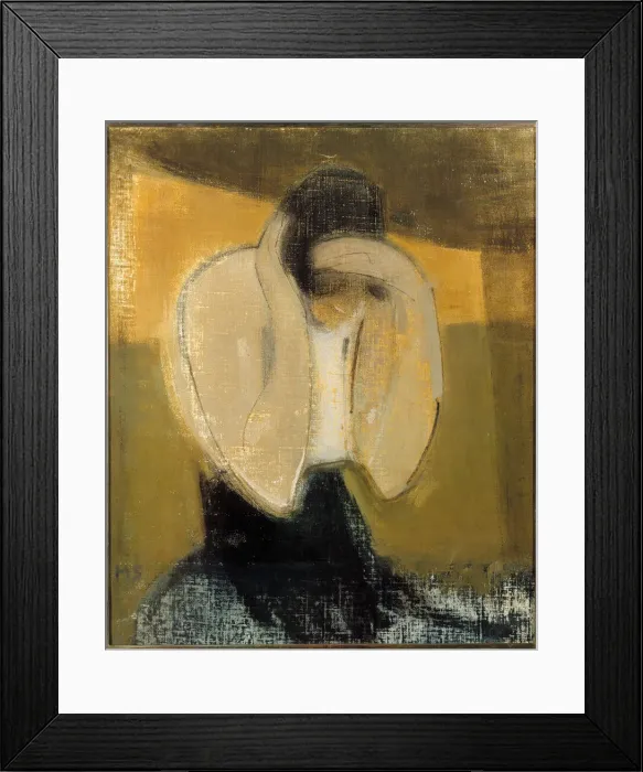 Framed Print : The Gipsy Woman, 1919. Creator: Schjerfbeck, Helene (1862-1946) Framed Print : The Gipsy Woman, 1919. Creator: Schjerfbeck, Helene (1862-1946)