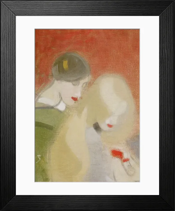 Framed Print : The Family Jewelry, 1915-1916. Creator: Schjerfbeck, Helene (1862-1946) Framed Print : The Family Jewelry, 1915-1916. Creator: Schjerfbeck, Helene (1862-1946)
