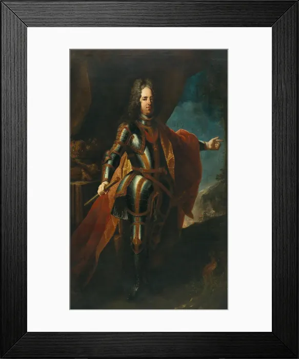Framed Print : Portrait of Charles VI (1685-1740), Holy Roman Emperor. Creator: Schuppen Framed Print : Portrait of Charles VI (1685-1740), Holy Roman Emperor. Creator: Schuppen