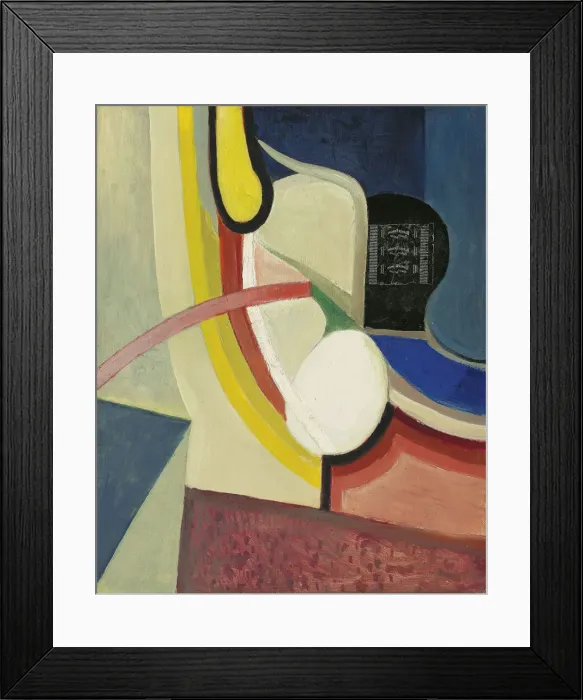Framed Print : Untitled (Good mood), ca 1945. Creator: Schwitters, Kurt (1887-1948) Framed Print : Untitled (Good mood), ca 1945. Creator: Schwitters, Kurt (1887-1948)