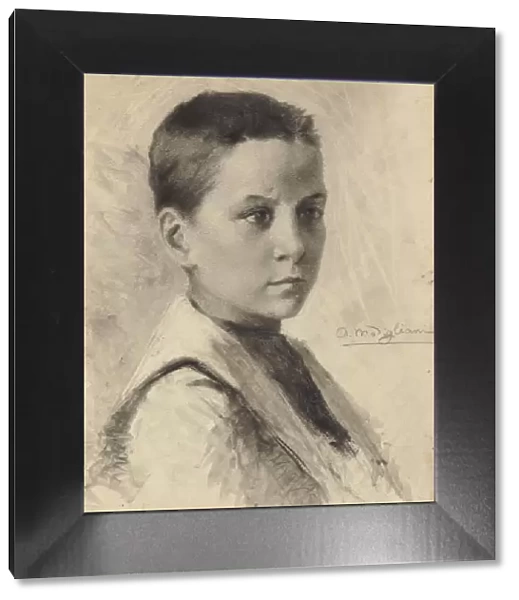 Self-Portrait, 1899. Creator: Modigliani, Amedeo (1884-1920)