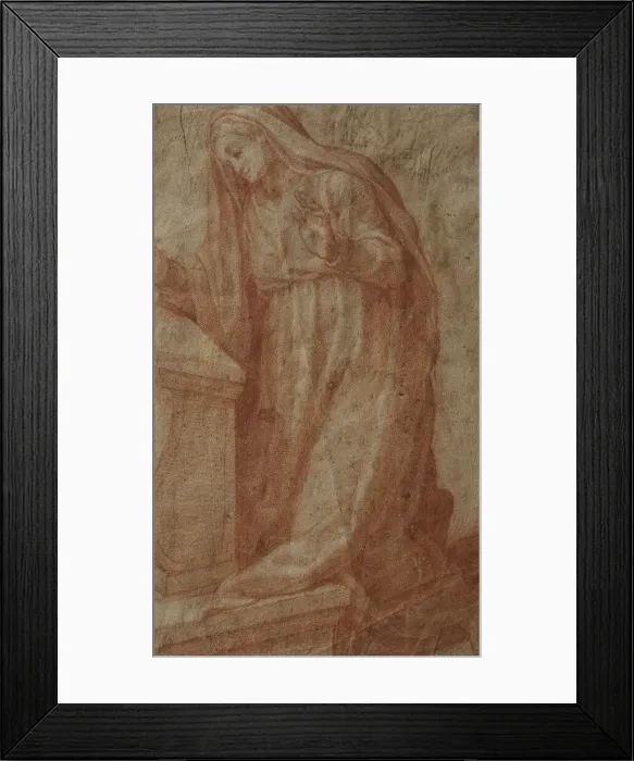 Framed Print : Santa Teresa de Avila. Creator: Siciolante da Sermoneta, Girolamo (1521-c. 1580) Framed Print : Santa Teresa de Avila. Creator: Siciolante da Sermoneta, Girolamo (1521-c. 1580)