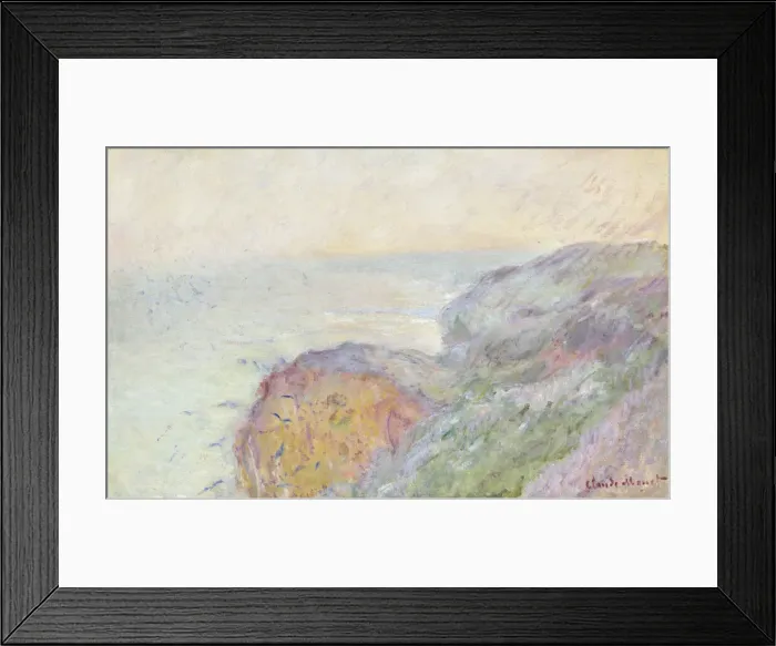 Framed Print : Cliffs near Dieppe, 1897. Creator: Monet, Claude (1840-1926) Framed Print : Cliffs near Dieppe, 1897. Creator: Monet, Claude (1840-1926)