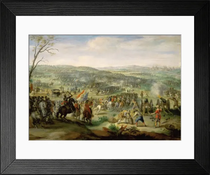 Framed Print : The Battle of White Mountain on 8 November 1620, 1620. Creator: Snayers Framed Print : The Battle of White Mountain on 8 November 1620, 1620. Creator: Snayers