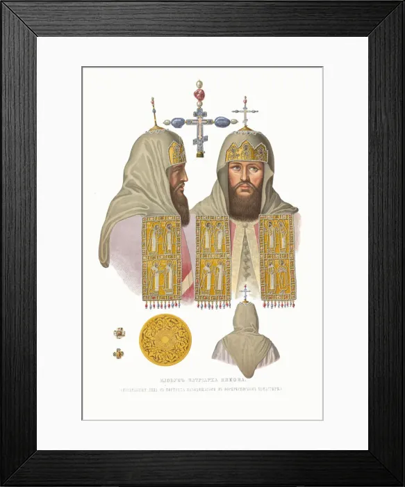 Framed Print : Patriarch Nikons Klobuk. From the Antiquities of the Russian State, 1849-1853 Framed Print : Patriarch Nikons Klobuk. From the Antiquities of the Russian State, 1849-1853