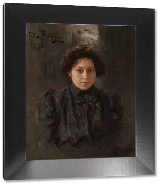 Portrait of the Artists Daughter Nadezhda Repina, 1898