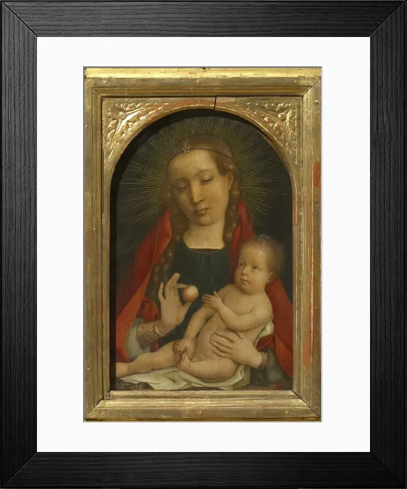 Framed Print : The Virgin and Child, ca 1485. Creator: Sittow, Michael (1460 / 68-1525) Framed Print : The Virgin and Child, ca 1485. Creator: Sittow, Michael (1460 / 68-1525)
