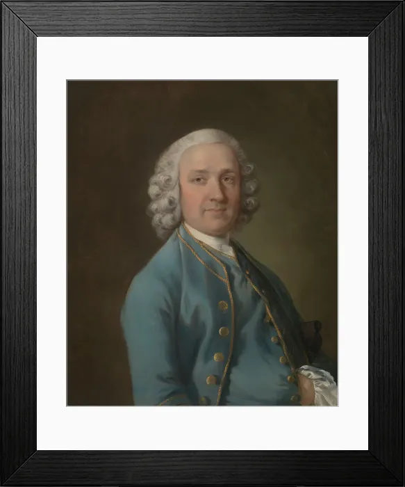 Framed Print : A Man Called Mr. Wood, the Dancing Master, ca. 1757. Creator: Thomas Gainsborough Framed Print : A Man Called Mr. Wood, the Dancing Master, ca. 1757. Creator: Thomas Gainsborough
