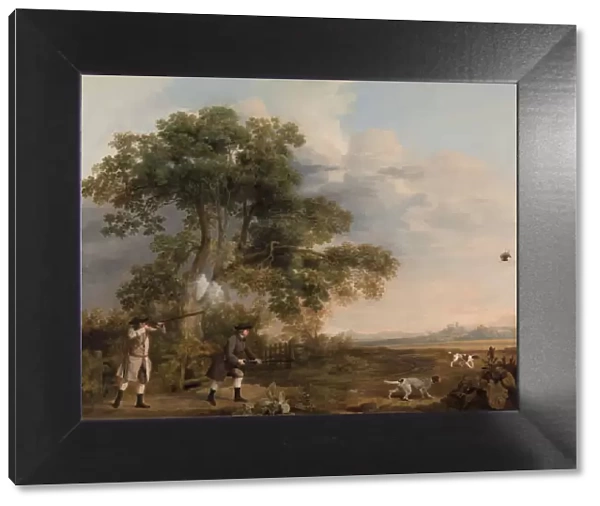 Two Gentlemen Shooting, ca. 1769. Creator: George Stubbs