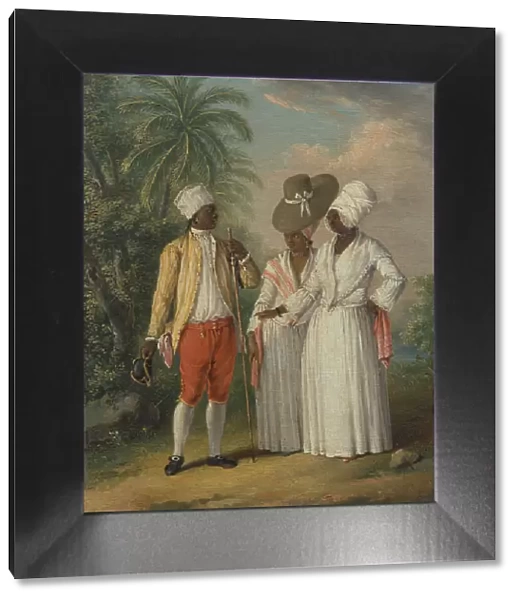 Free West Indian Dominicans; Free Natives of Dominica, ca. 1770. Creator: Agostino Brunias