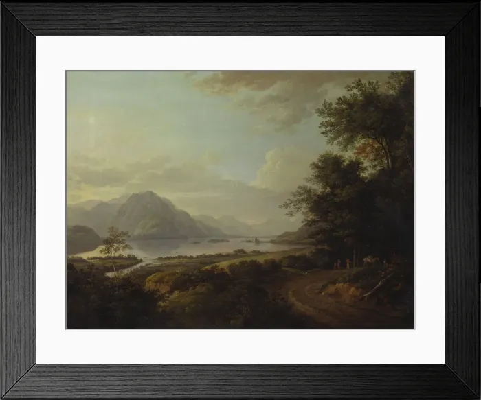Framed Print : Loch Awe, Argyllshire, ca. 1785. Creator: Alexander Nasmyth Framed Print : Loch Awe, Argyllshire, ca. 1785. Creator: Alexander Nasmyth
