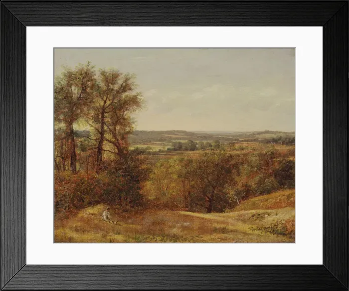 Framed Print : Dedham Vale, 1802. Creator: John Constable Framed Print : Dedham Vale, 1802. Creator: John Constable