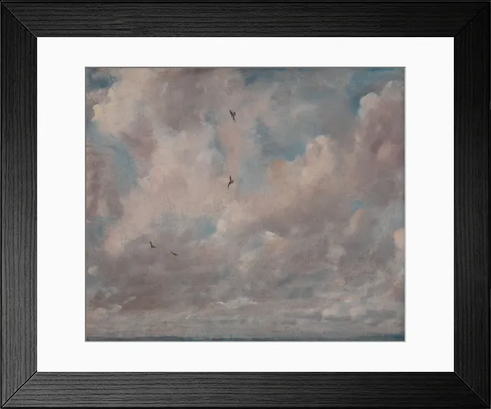 Framed Print : Cloud Study, 1821. Creator: John Constable Framed Print : Cloud Study, 1821. Creator: John Constable