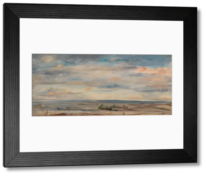 Framed Print : Cloud Study, Early Morning, Looking East from Hampstead, 1821. Creator: John Constable Framed Print : Cloud Study, Early Morning, Looking East from Hampstead, 1821. Creator: John Constable