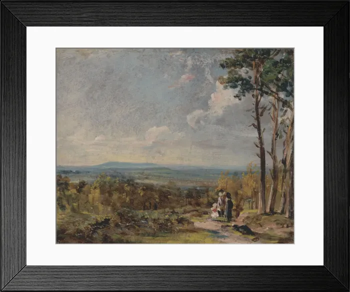 Framed Print : Hampstead Heath Looking Towards Harrow, 1821. Creator: John Constable Framed Print : Hampstead Heath Looking Towards Harrow, 1821. Creator: John Constable