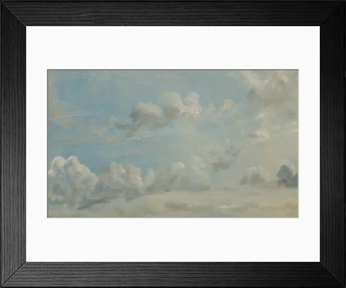 Framed Print : Cloud Study, 1822. Creator: John Constable Framed Print : Cloud Study, 1822. Creator: John Constable