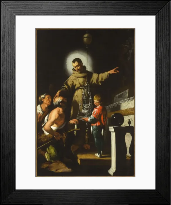 Framed Print : The Miracle of Saint Didacus. Creator: Strozzi, Bernardo (1581-1644)