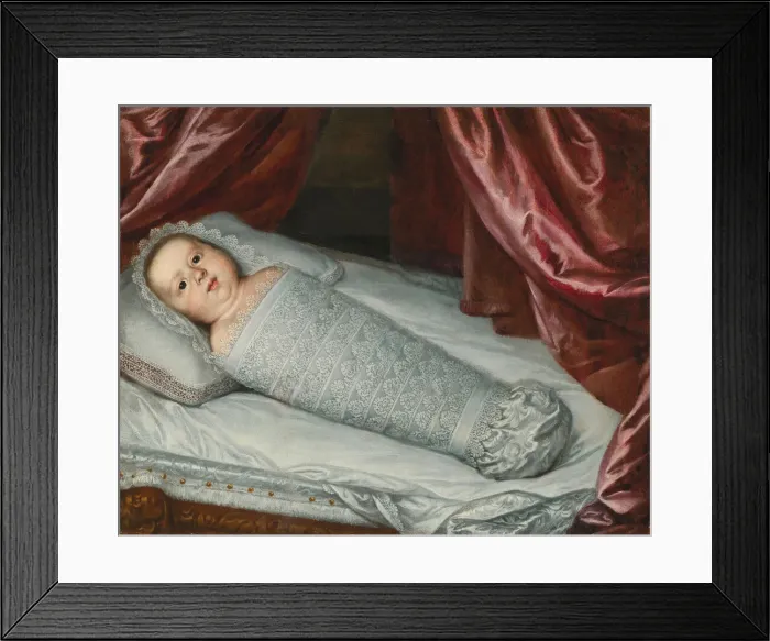 Framed Print : Portrait of Cosimo III de Medici (1642-1723) as Baby, ca 1642 Framed Print : Portrait of Cosimo III de Medici (1642-1723) as Baby, ca 1642