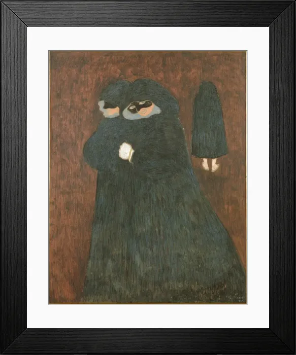 Framed Print : The Dominos, 1913. Creator: Spilliaert, Leon (1881-1946) Framed Print : The Dominos, 1913. Creator: Spilliaert, Leon (1881-1946)