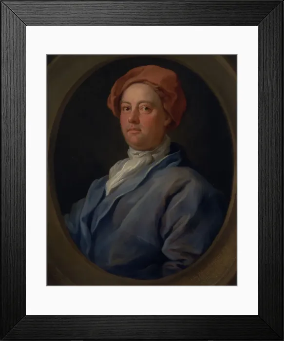 Framed Print : John Palmer, Barrister of the Inner Temple, 1749. Creator: William Hogarth Framed Print : John Palmer, Barrister of the Inner Temple, 1749. Creator: William Hogarth