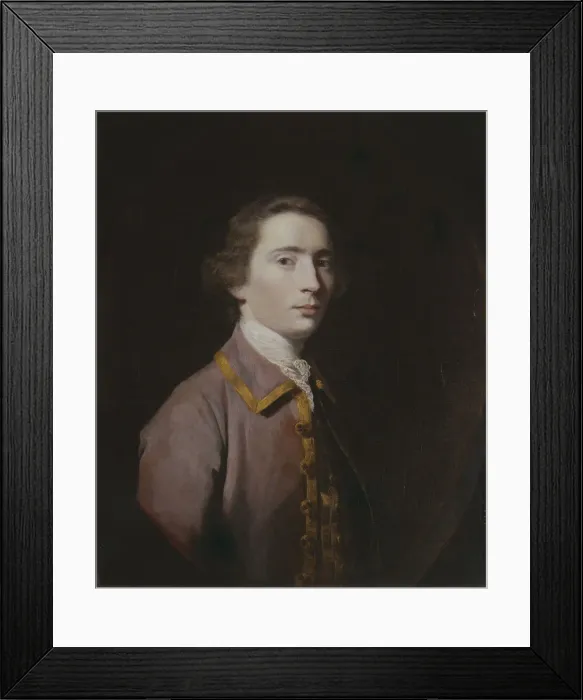 Framed Print : Charles Carroll of Carrollton, 1763. Creator: Sir Joshua Reynolds Framed Print : Charles Carroll of Carrollton, 1763. Creator: Sir Joshua Reynolds