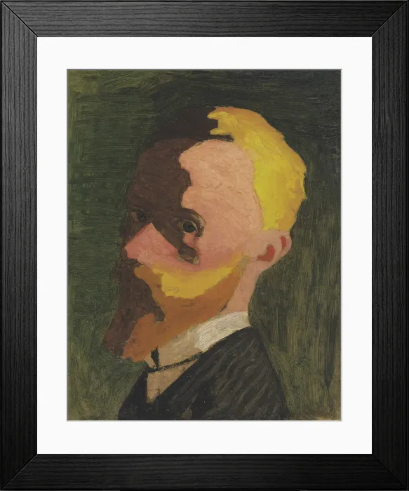 Framed Print : Self-Portrait, c. 1890. Creator: Vuillard, Edouard (1868-1940) Framed Print : Self-Portrait, c. 1890. Creator: Vuillard, Edouard (1868-1940)