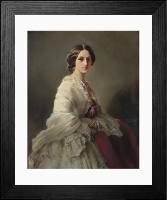 Framed Print : Portrait of Countess Elena Ivanovna Orlova-Denisova, nee Tchertkova (1830-1891) Framed Print : Portrait of Countess Elena Ivanovna Orlova-Denisova, nee Tchertkova (1830-1891)