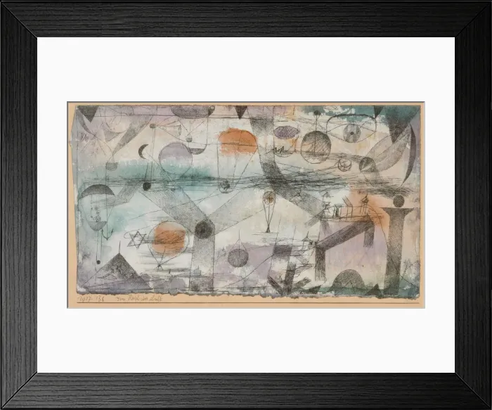 Framed Print : In the Realm of Air, 1917. Creator: Klee, Paul (1879-1940) Framed Print : In the Realm of Air, 1917. Creator: Klee, Paul (1879-1940)