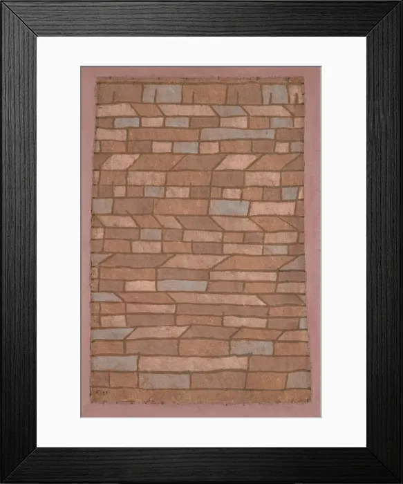 Framed Print : Hutment, 1932. Creator: Klee, Paul (1879-1940)