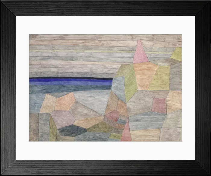 Framed Print : Promontorio Ph. 1933. Creator: Klee, Paul (1879-1940) Framed Print : Promontorio Ph. 1933. Creator: Klee, Paul (1879-1940)