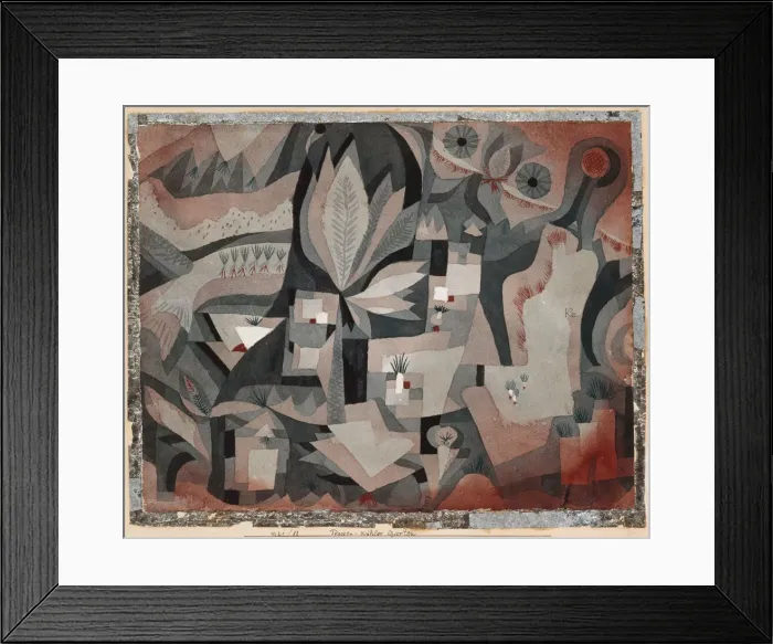 Framed Print : Dry-Cool Garden, 1921. Creator: Klee, Paul (1879-1940) Framed Print : Dry-Cool Garden, 1921. Creator: Klee, Paul (1879-1940)