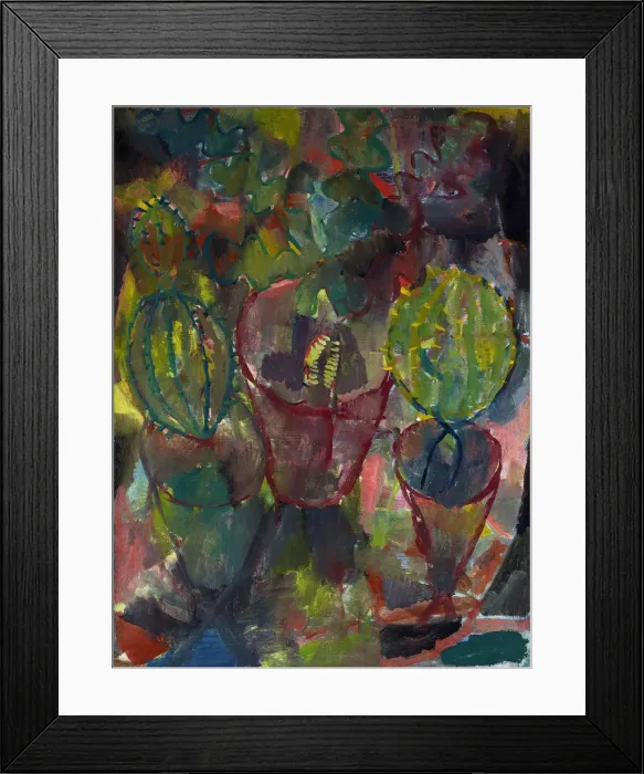 Framed Print : Cacti, 1912. Creator: Klee, Paul (1879-1940) Framed Print : Cacti, 1912. Creator: Klee, Paul (1879-1940)