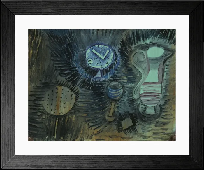 Framed Print : Still life, 1924. Creator: Klee, Paul (1879-1940) Framed Print : Still life, 1924. Creator: Klee, Paul (1879-1940)